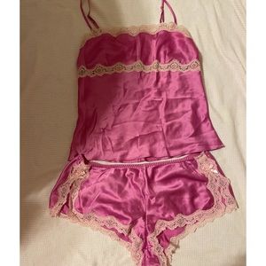 Victoria’s Secret Silk Satin Cami PJ Set